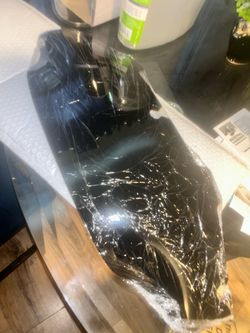 ZETHOR “BLACK OUT” MOTORCYCLE WINDSHIELD
