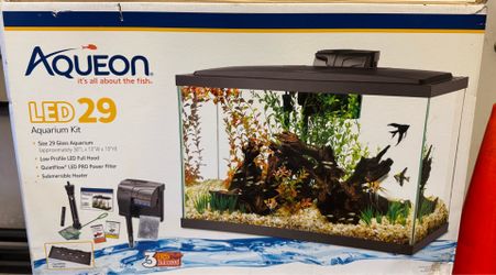 Aquarium with Wooden stand