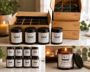 NEIVE CANDLES ✨ CANDLE CLEARANCE SALE ✨ Final Collection – Once They’re Gone, They’re Gone! 🕯️Price for single unit.  $15 for 4oz / $25 for 9oz