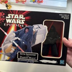 Star Wars Darth Maul And Sith Speeder 