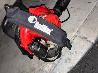 RedMax backpack leaf blower