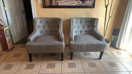 Pair of sofa chairs