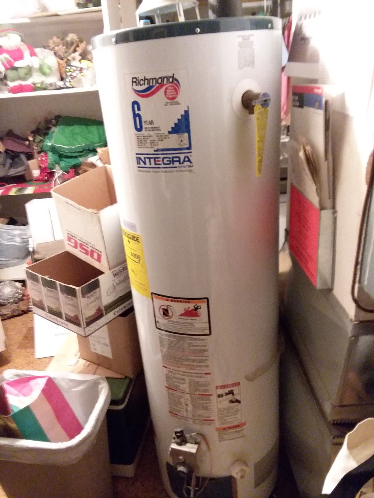 Richmond Integra system 40 gallon hot water for Sale in Columbia Heights,  MN - OfferUp