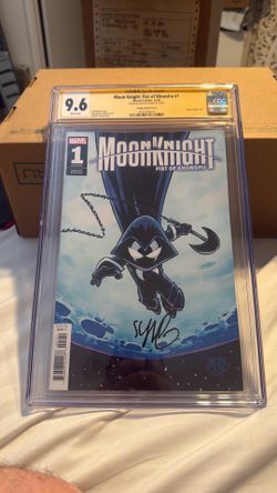 Moon Knight #1 CGC 9.6 signed