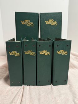 Bird Watcher’s Digest 1(contact info removed) 36 Issue Run Roger Tory Peterson + 6 Binders