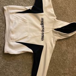 Supreme White Hooded Small