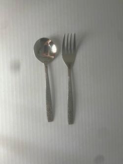 United Airlines Flatware Set Lot – 24 Pieces (12 Forks, 12 Spoons)
