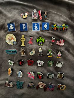 Authentic Disney pin lot of 40