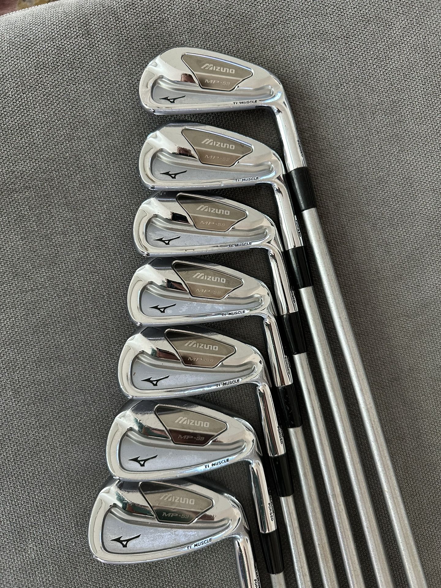 Mizuno MP59 4-PW Ctaper 130x X Stiff