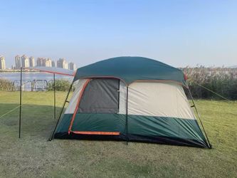 🏕️ 2-Room Camping Tent with Front Porch ⛺️