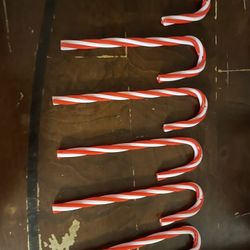 Six Candy Cane Ornament