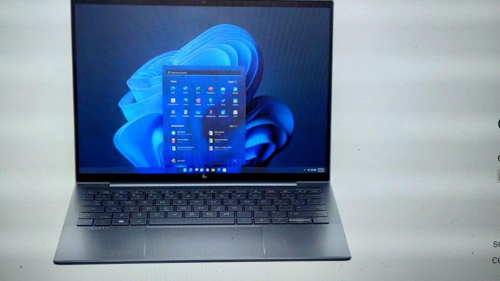 HP Elite Dragonfly Notebook Flip Design Intel Core I5 8365u 1.6 Gigahertz Notebook Core I5 Fast 16 Gigs 2 TB Hard Drive