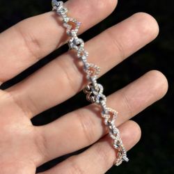 Moissanite bracelet 