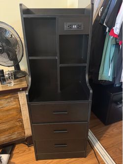 Night stand book shelve