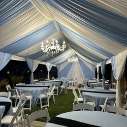 15x40 canopy, Draping 