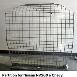 Partition for Nissan NV200