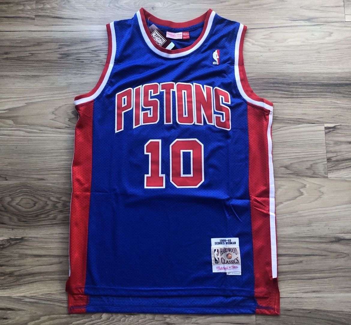 Dennis Rodman Mitchell And Ness Pistons Jersey Size XL