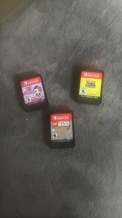 Nintendo Switch Game Cartridges Lot of 3