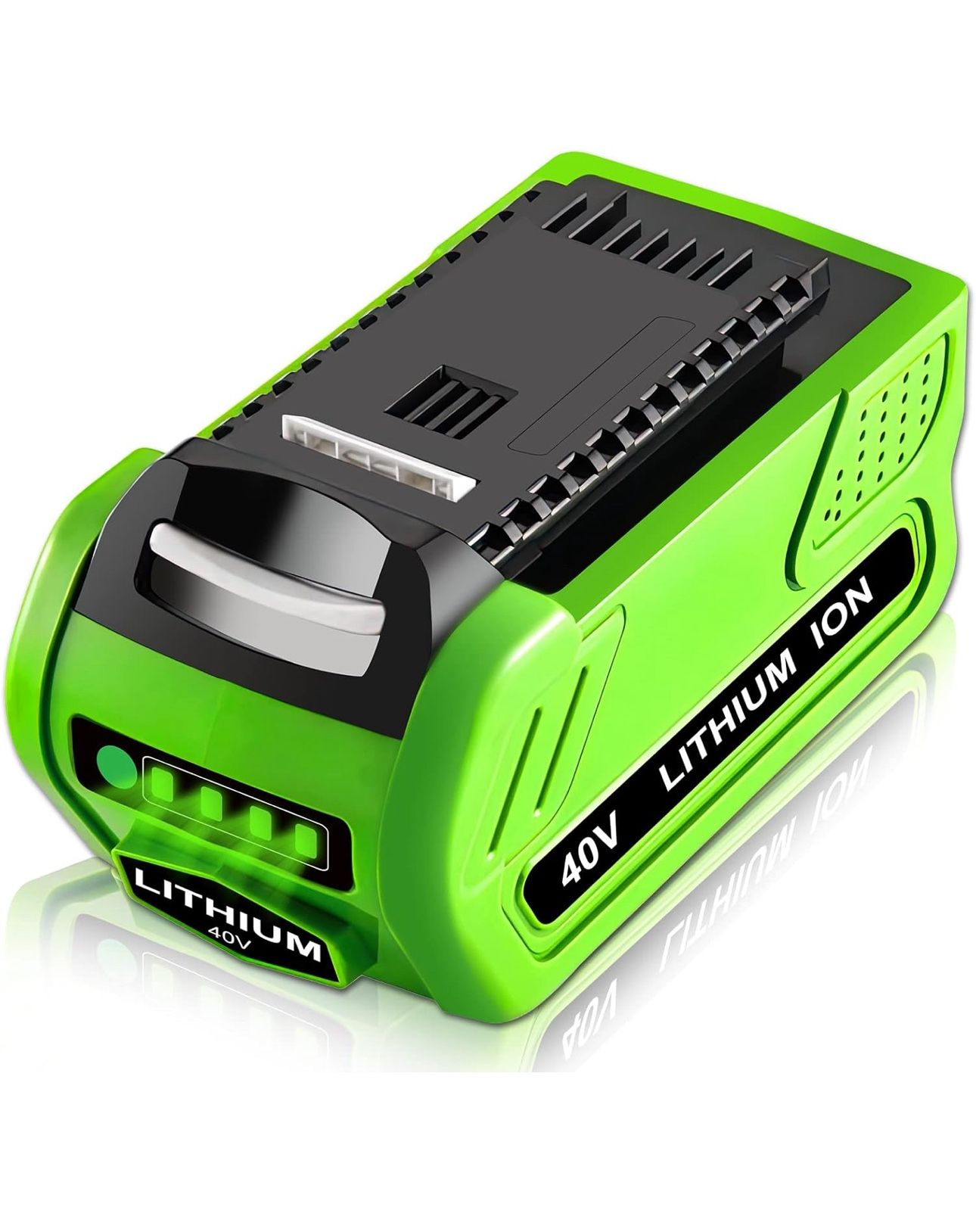New-6000mAh Lithium ion 29472 Replacement for Greenworks 40V Battery Compatible with Greenworks 40 Volt Battery 292 202 252 20