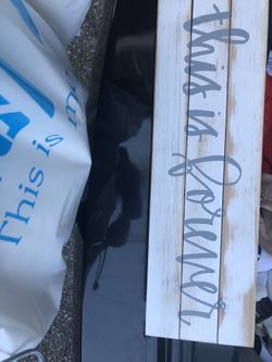 Bridal party/ wedding signs