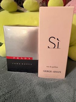 Prada & Armani perfume