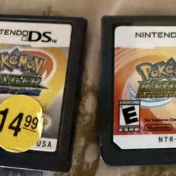 Pokémon Ranger DS Games – Guardian Signs & Shadows of Almia (Authentic, Loose)