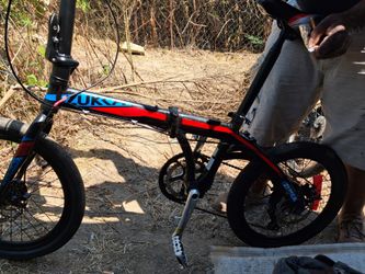 Zukca foldable bike 20inch rims