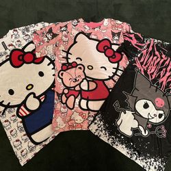 Hello Kitty/Kuromi Shirts