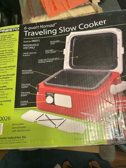 Presto Nomad 6-Quart Traveling Slow Cooker