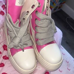 Cute Pink Boots 
