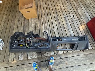 1972 Ford Gran Torino dash parts lot wiring, harness switches heater controls