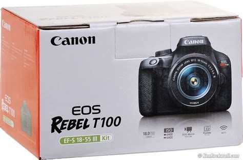 🎯 Listing Title: ✅ Canon EOS Rebel T100 w/ EF‑S 18‑55mm III Kit – Excellent Used Condition
