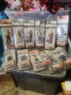 Walking dead action figures
