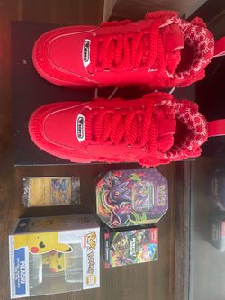 Watson Red Sneakers and Pokemon Collectibles Bundle