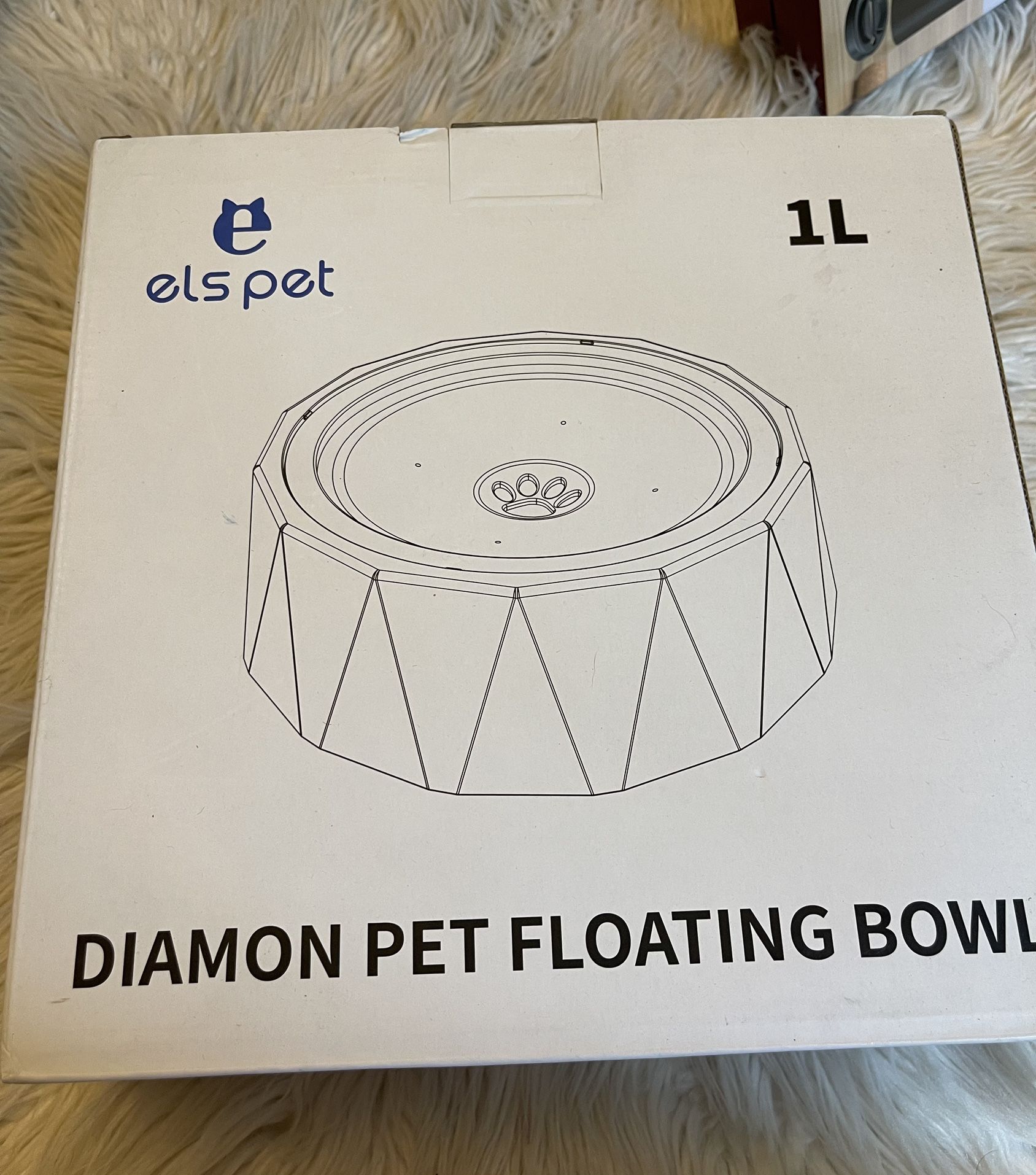 Diamon Pet Floating Bowl