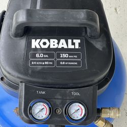 Kobalt 6-Gallon Air Compressor – 150 PSI, Portable & Powerful
