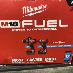 Milwaukee Drill And Impact 