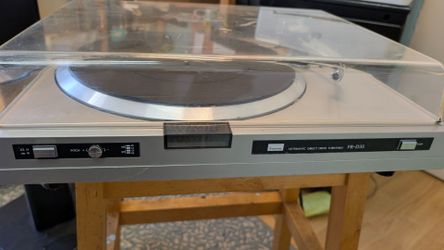Vintage Sansui FR-D35 Direct Drive Turnable, Works, Needs Headshell
