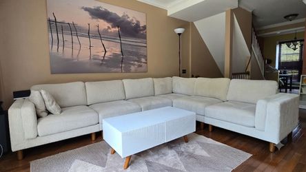 Sectional Cordoy Sofa