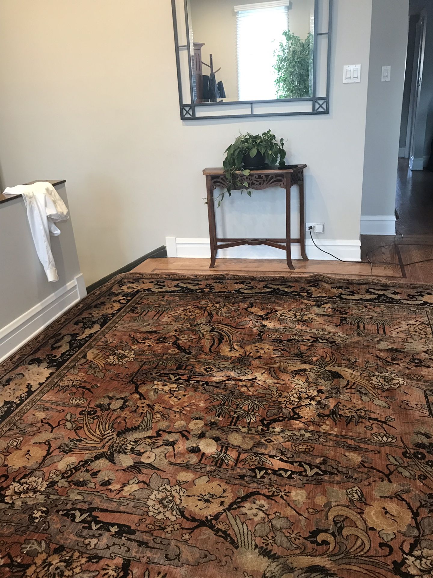 Whittall Anglo-Persian area rug 8’10” x 12