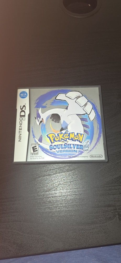 Pokemon SoulSilver In Box With Manual