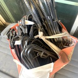 Giant Bag Of Black Hangers