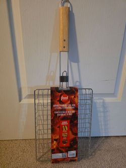 Grilling Multi-Purpose Basket Flipper
