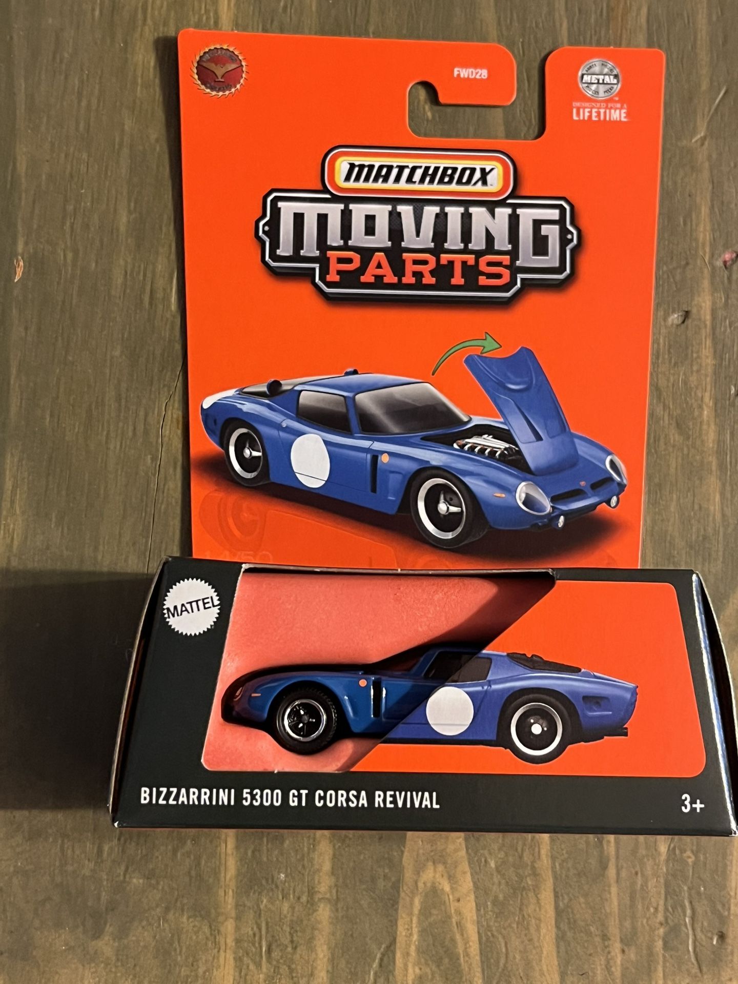 2024 Matchbox Moving Parts Bizzarrini 5300 Gt Corsca Revival