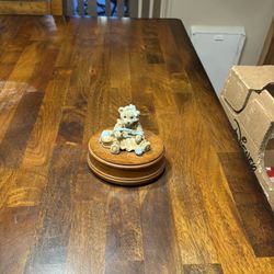 Vintage Cherished Teddies music box figurine