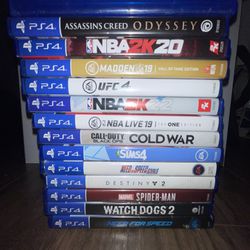 Slim ps4 and games
