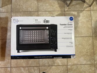 Brand new six slice toaster oven