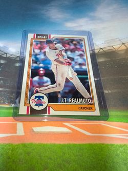 Topps series 2 2026 baseball J.t Realmuto  card
