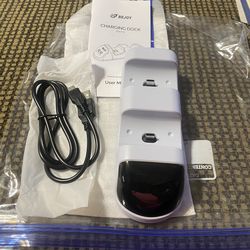 Bejoy PS5 Dual Port Charging Station with Charging Cord