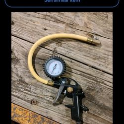 Psi Gauge And Tire Inflation Device In One